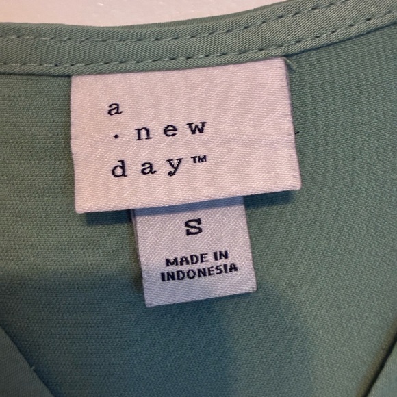 A New Day Sage Green Camisole Top - Picture 2 of 3